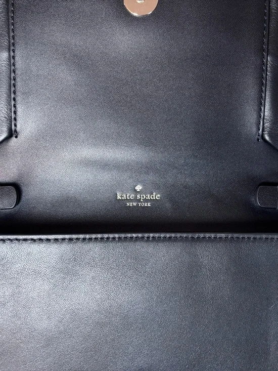 Kate Spade New York Millie Bow Flap Crossbody BLACK - Picture 7 of 11